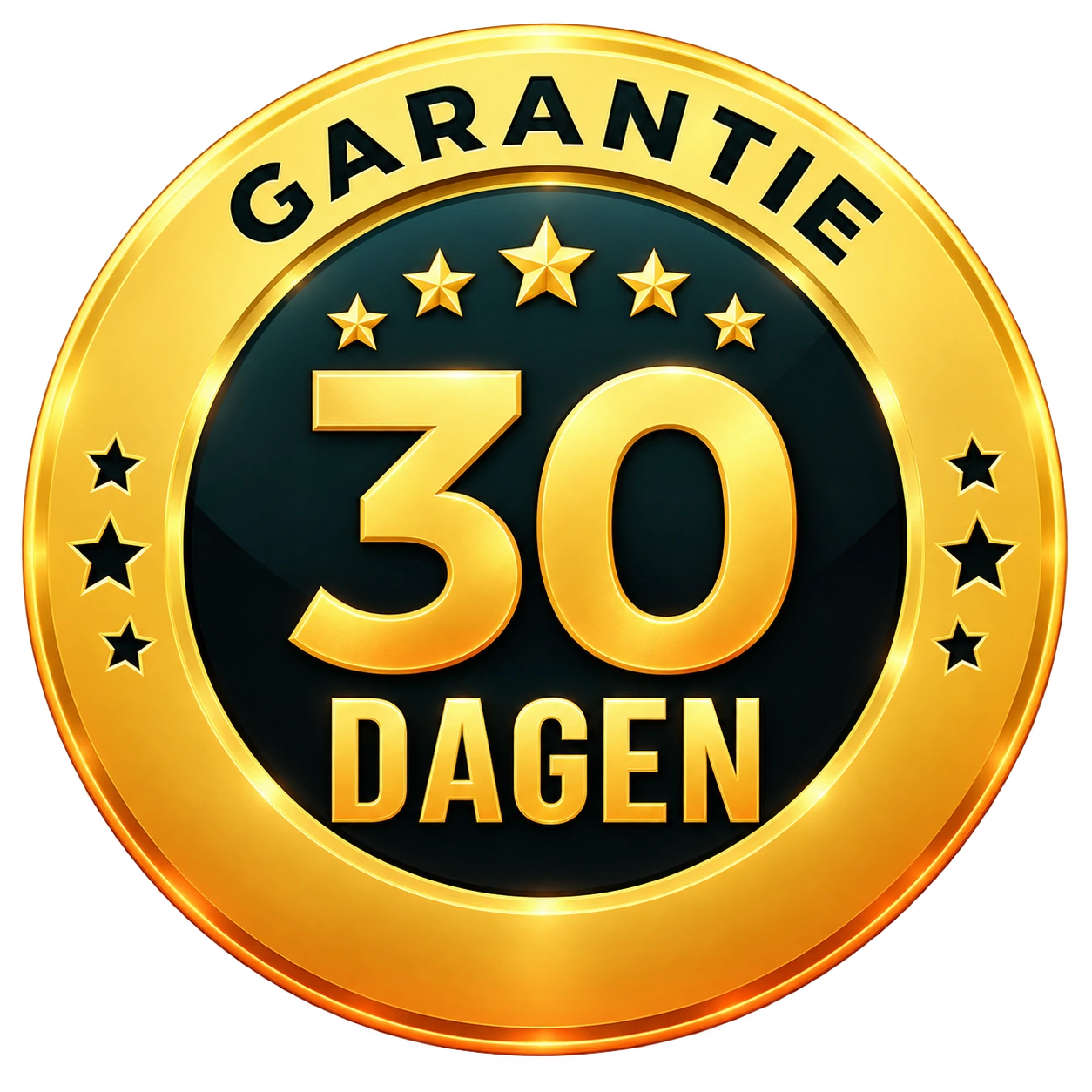 Zegel: 30 dagen garantie