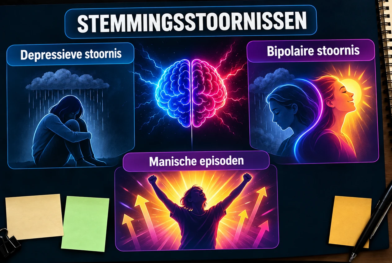 Mindmap: Stemmingsstoornissen