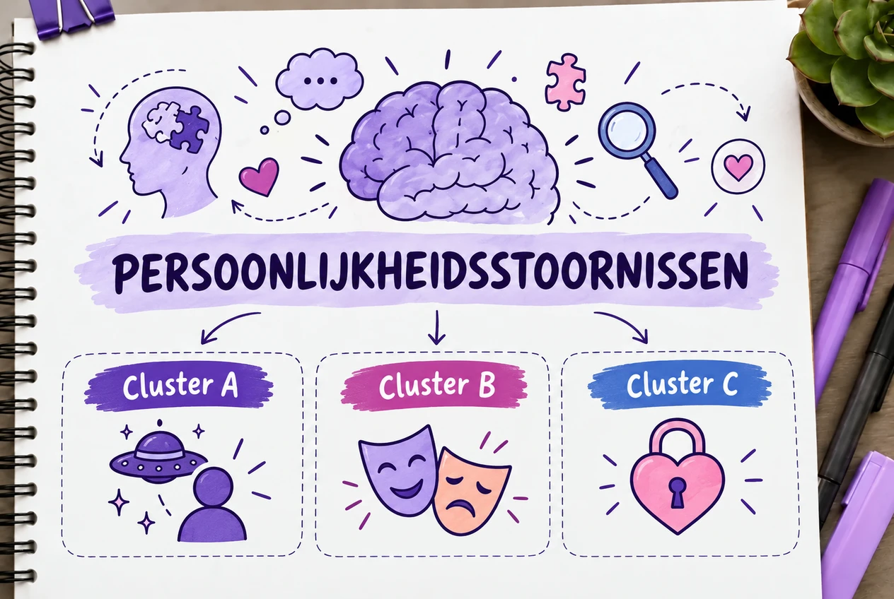Mindmap: Persoonlijkheidsstoornissen